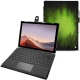 Custodia in pelle Microsoft Surface Pro 7 - Vert Patine