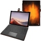 Housse cuir Microsoft Surface Pro 7 - Fauve Patine