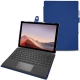 가죽 커버 Microsoft Surface Pro 7 - Bleu Océan PU