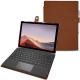 가죽 커버 Microsoft Surface Pro 7 - Marron PU