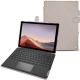 Funda de piel Microsoft Surface Pro 7 - Taupe innocent