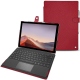 Lederschutzhülle Microsoft Surface Pro 7 - Rouge passion