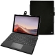 Microsoft Surface Pro 7 leather case - Noir Veggie