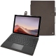 Custodia in pelle Microsoft Surface Pro 7 - Gris Veggie