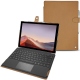 Funda de piel Microsoft Surface Pro 7 - Beige Veggie