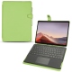Capa em pele Microsoft Surface Pro X - Vert olive ( Nappa - Pantone 578U ) 