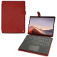 Microsoft Surface Pro X leather case - Tomate ( Pantone 187C ) 