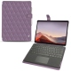 Funda de piel Microsoft Surface Pro X - Lilas - Couture ( Nappa - Pantone 2645U ) 