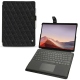 Funda de piel Microsoft Surface Pro X - Ebène - Couture ( Sleek P C12 - Black ) 