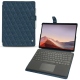 Microsoft Surface Pro X leather case - Indigo - Couture ( Pantone 303U ) 