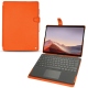 レザーケース Microsoft Surface Pro X - Orange fluo