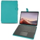 Funda de piel Microsoft Surface Pro X - Bleu fluo