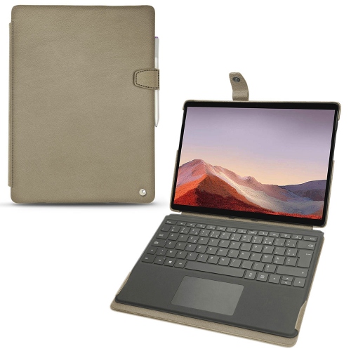 가죽 커버 Microsoft Surface Pro XDarboun sabla ( Pantone #BCB1A1 )