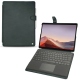 レザーケース Microsoft Surface Pro X - Blu marino