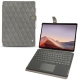 Lederschutzhülle Microsoft Surface Pro X - Acier vintage - Couture