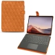 レザーケース Microsoft Surface Pro X - Mandarine vintage - Couture