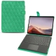Funda de piel Microsoft Surface Pro X - Menthe vintage - Couture