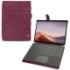 レザーケース Microsoft Surface Pro X - Prune vintage - Couture