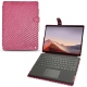 Custodia in pelle Microsoft Surface Pro X - Serpent ciclamino