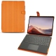 レザーケース Microsoft Surface Pro X - Abaca arancio