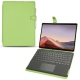 Microsoft Surface Pro X leather case - Vert olive PU