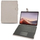レザーケース Microsoft Surface Pro X - Taupe innocent