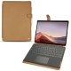 Housse cuir Microsoft Surface Pro X - Beige Veggie