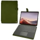 Microsoft Surface Pro X leather case - Vert Veggie