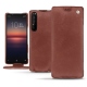 Lederschutzhülle Sony Xperia 1 II - Passion vintage ( Glutton - Red ) 
