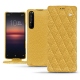 Funda de piel Sony Xperia 1 II - Mimosa - Couture ( Pantone 141C ) 