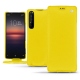 Custodia in pelle Sony Xperia 1 II - Jaune fluo