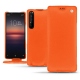 Lederschutzhülle Sony Xperia 1 II - Orange fluo