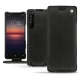 Custodia in pelle Sony Xperia 1 II - Negre poudro