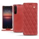 レザーケース Sony Xperia 1 II - Cerise vintage - Couture