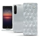 Sony Xperia 1 II leather case - Platinium - Couture