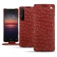 Sony Xperia 1 II leather case - Autruche ciliegia