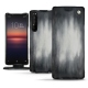 レザーケース Sony Xperia 1 II - Gris Patine