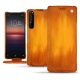 Custodia in pelle Sony Xperia 1 II - Orange Patine