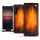 Housse cuir Sony Xperia 1 II - Fauve Patine