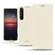 Sony Xperia 1 II leather case - Blanc PU