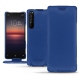 Custodia in pelle Sony Xperia 1 II - Bleu Océan PU