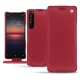 Custodia in pelle Sony Xperia 1 II - Rouge passion