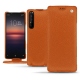 Sony Xperia 1 II leather case - Orange vibrant