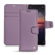 Capa em pele Sony Xperia 1 II - Lilas ( Nappa - Pantone 2645U ) 