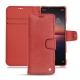 Custodia in pelle Sony Xperia 1 II - Cerise vintage ( Pantone 185C ) 
