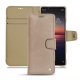 Custodia in pelle Sony Xperia 1 II - Taupe vintage ( Pantone 7530C ) 