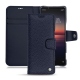 Housse cuir Sony Xperia 1 II - Cobalt ( Pantone 2766C ) 