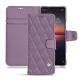 Funda de piel Sony Xperia 1 II - Lilas - Couture ( Nappa - Pantone 2645U ) 