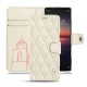 Funda de piel Sony Xperia 1 II - Blanc escumo - Couture