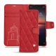 Housse cuir Sony Xperia 1 II - Rouge troupelenc - Couture